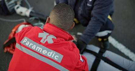 Emergency response EMT worker