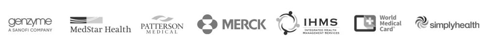 Healthcare organizations such as Genzyme, MedStar Health, Patterson Medical, Merck. IHMS, World Medical Card, and Simplyhealth use Alpha Software to improve efficiencies in operations and delivery of medical services