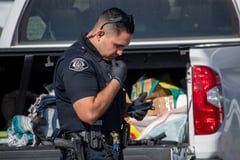 police officer response emergency
